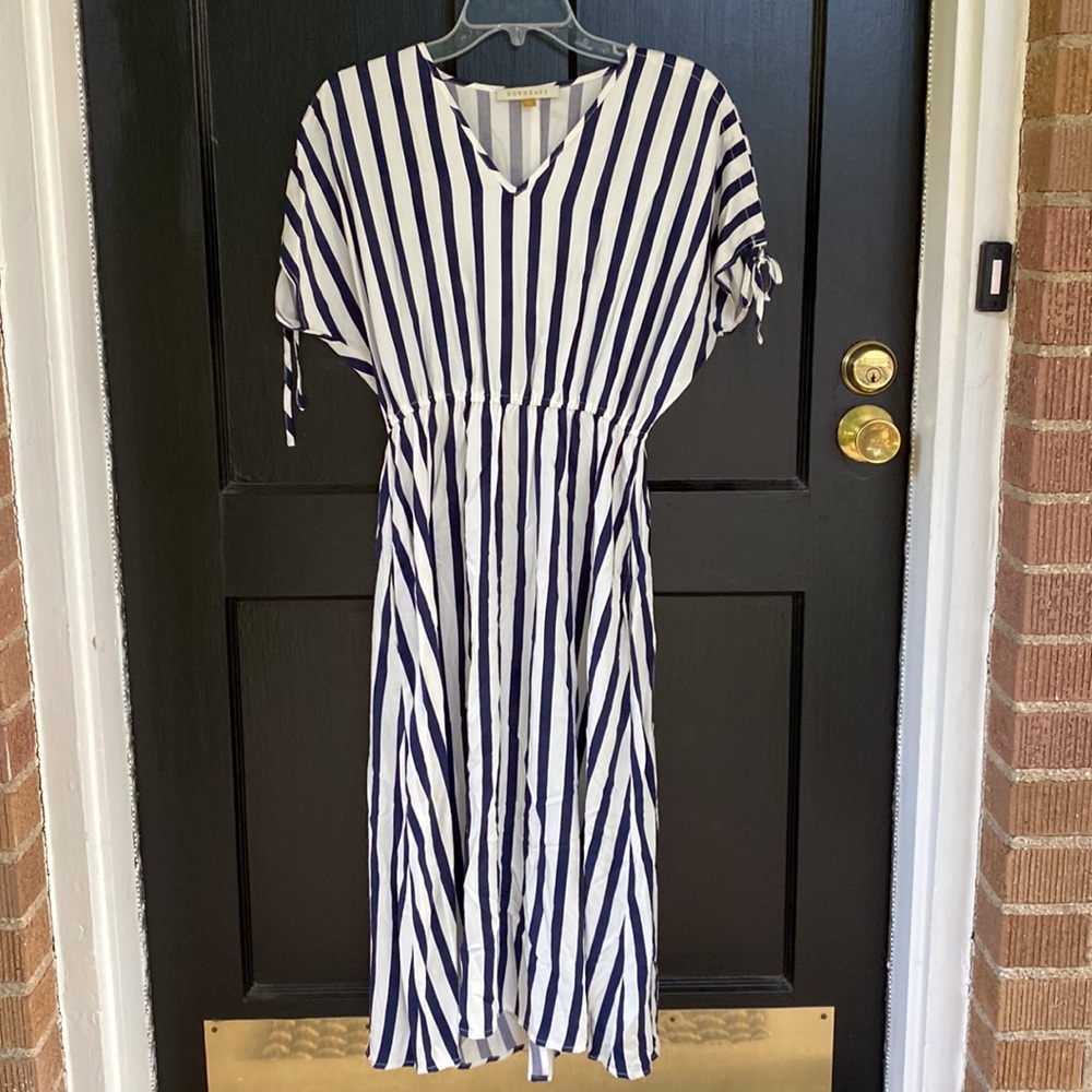 Downeast Blue Stripe Dress, size xs, like new